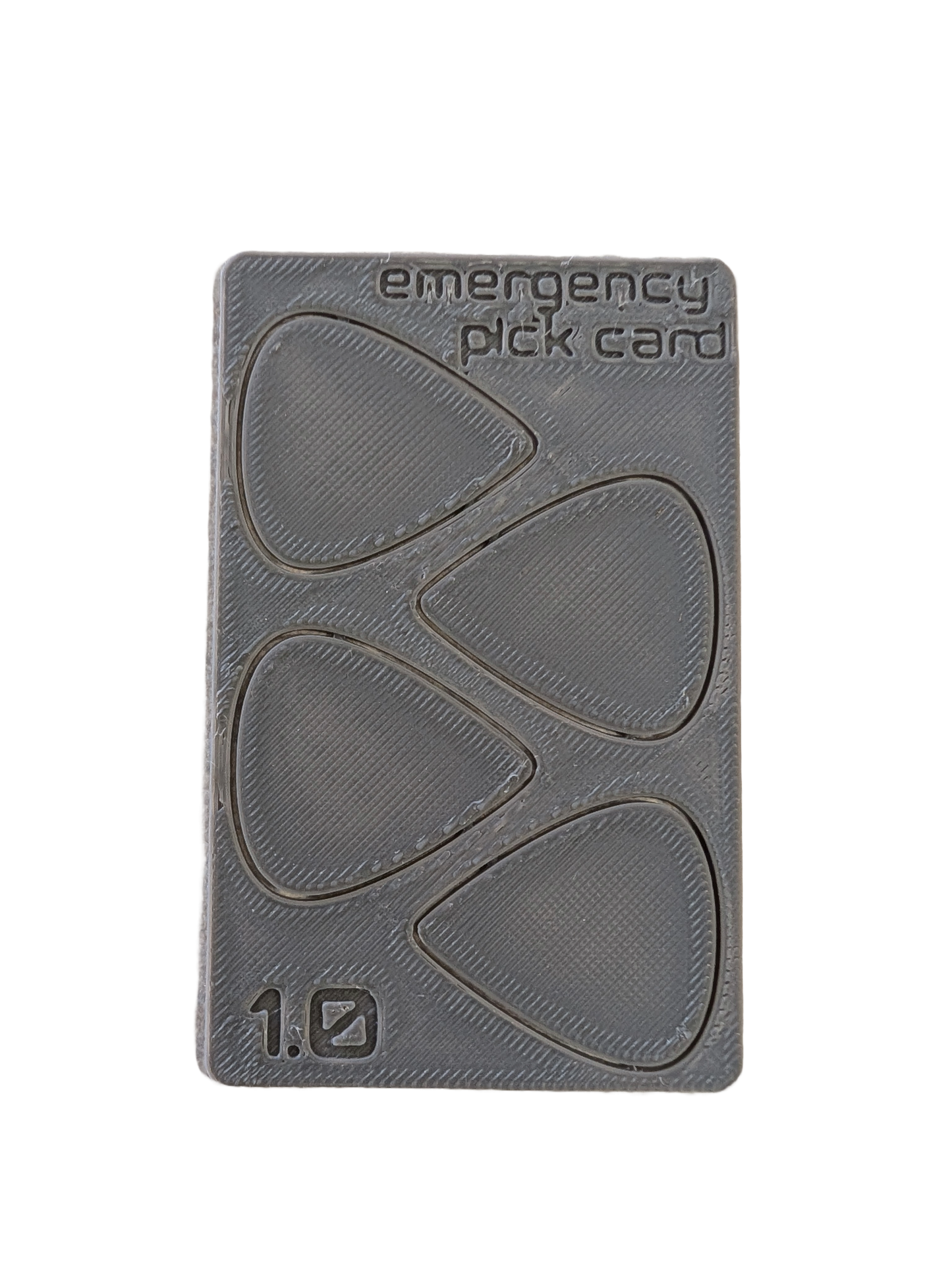 Emergency Guitar Pick Card (1.0mm)