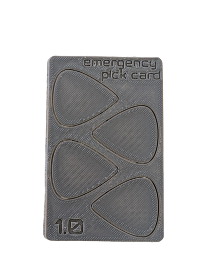 Emergency Guitar Pick Card (1.0mm)