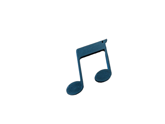 Music Note Keychain (4pc)